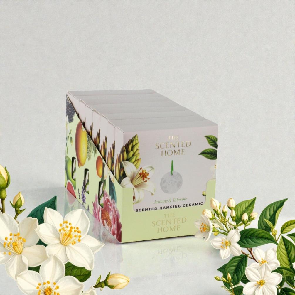 Ashleigh & Burwood Jasmine & Tuberose Hanging Ceramic Extra Image 1